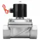Клапан электромагнитный прямой Dn.ru D130-03330 Ду10x3/8" Ру10 ВР нержавеющая сталь ручка плоская