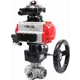 Кран шаровой прямой Dn.ru D160-08378 Ду15x1/2" Ру63 ВР нержавеющая сталь ручка барашек