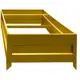Грядка оцинкованная Upforming 200x50x45 см 0492 золото