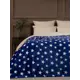 Плед Texrepublic 150x200 см полиэстер цвет синий/белый