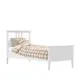 Кровать Leset Мира 90x200 90x200 см Массив сосны цвет белый