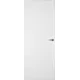 Дверь межкомнатная глухая без замка и петель в комплекте Invisible 80x200 см обратное открывание правое цвет белый