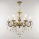 Люстра подвесная Bohemia ivele crystal Al79101/6/175 b gb Al79101.6.175.b.gb 6 лампа 12 м² цвет золото