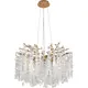 Люстра подвесная Arte perfetto luce 3323.1089.d600.8.c.pa 3323.1089.d600.8.c.pa 8 лампа 16 м² цвет старая бронза