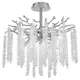 Люстра на штанге Arte perfetto luce 3323.1093.d460.6.a.cr 3323.1093.d460.6.a.cr 6 лампа 12 м² цвет никель