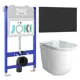 Комплект инсталляция с унитазом Joki JKS601033103BM цвет белый