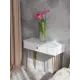 Туалетный столик косметический Tom Хако 95x40x20см ЛДСП белый