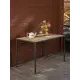 Нераздвижной садовый стол Garden house Rich 120 см x 70 см x 75 см сосна бежевый