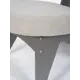 Кресло Glider Смарт N Силуэт Ultra Smoke 51x73x73 см велюр цвет серый ясень