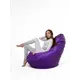 Кресло-мешок Puffgarden Груша XXXL 56x130x90 см цвет фиолетовый