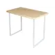 Кухонный стол прямоугольный Solarius 700-10413 110x75x75 см массив сосны цвет бежевый/белый