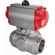 Кран шаровой прямой Dn.ru D160-08117 DN10 PN63 3/8" ВР нержавеющая сталь ручка плоская