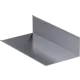 Планка примыкания нижняя 122x250x2000 мм 0.4 мм серый