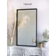 Зеркало с рамой Яркое зеркало М5080 50x80 см черное