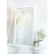 Зеркало с рамой Яркое зеркало М50100 50x100 см белое