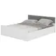 Кровать Мебелони Фьюжн 175x79x206 см лдсп цвет белый