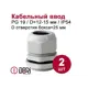 Кабельный ввод Dori PG19 12-15 мм IP54 2 шт.