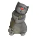 Садовая фигура Котокайф искусственный камень 33x19 см