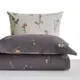 Комплект постельного белья Arya home Belle сатин 2-спальный простыня 240x260 пододеяльник 200x220- 1 шт наволочки 50 x 70- 4 шт цвет коричневый