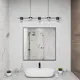 Декоративное зеркало Alumirror 8080чер 80x80 см