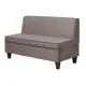 Кухонный диван Norta Lori 4657792959939 133x77.5x56.5 см велюр цвет коричневый