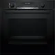 Электрический встраиваемый духовой шкаф Bosch HRA578BB0S 59.4x59.5x54.8 см цвет черный