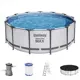 Каркасный бассейн Bestway Steel pro max 3.96 м x 1.22 м 12690 л