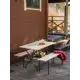Набор обеденной мебели для сада Garden house 5000_ТРА_1 Традиция сосна дерево 3 предмета