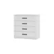 Комод Bts КМ-02 4 ящика 85.20x50.40x86.60 см ЛДСП цвет белый