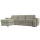 Диван Лига Диванов Лига-025 119228L 268x88x160 см рогожка цвет бежевый