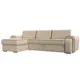 Диван Лига Диванов Лига-025 119230L 268x88x160 см искусственная кожа цвет бежевый