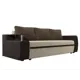 Диван Лига Диванов Ричмонд 114980 233x90x103 см вельвет цвет бежевый/коричневый