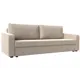 Диван Лига Диванов Лига-009 118057 217x85x78 см рогожка цвет бежевый