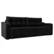 Диван Лига Диванов Лиссабон 117499 233x91x99 см искусственная кожа цвет черный