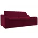 Диван Лига Диванов Медиус 109815 195x88x107 см вельвет цвет красный