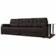 Диван Лига Диванов Атлантида 102239R 250x94x103 см искусственная кожа цвет коричневый