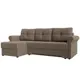 Диван Лига Диванов Леон 119753L 240x90x150 см рогожка цвет коричневый