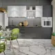 Навесной шкаф на газлифте Beneli Color 80x36x31.2 см ЛДСП цвет белый