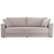 Диван Ramart Design Ливерпуль 80622879 2310x82x90 см велюр цвет коричневый