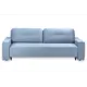 Диван Ramart Design Хэппи 80622889 228x85x100 см велюр цвет синий