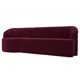Диван Лига Диванов Лига-027 119552L 257x82x97 см вельвет цвет красный