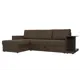 Диван Лига Диванов Атланта С 109673L 243x89x154 см рогожка цвет коричневый
