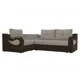 Диван Лига Диванов Митчелл 107583L 258x90x187 см рогожка цвет бежевый