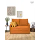 Раскладной диван Cityhd прямой диван 133x85x78 см велюр цвет оранжевый