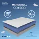 Матрас Matratex Roll-14 90x200 см, односпальный