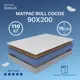 Матрас Matratex Roll Cocos-15 90x200 см, односпальный