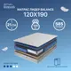 Матрас Matratex Лидер Balance 120x190 см независимый пружинный блок, полутораспальный