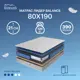 Матрас Matratex Лидер Balance 80x190 см независимый пружинный блок, односпальный