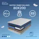 Матрас Matratex Лидер Balance 80x200 см независимый пружинный блок, односпальный