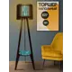 Торшер Бруталити TORSHER-OG-070323-075 цвет коричневый